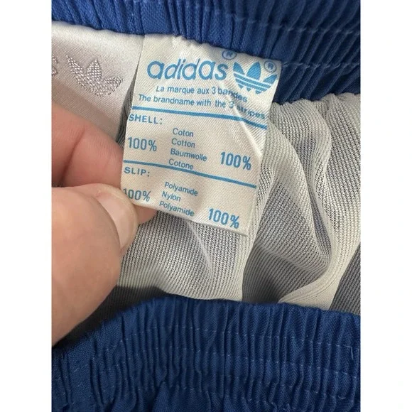 Vtg Adidas Devil's Toenail Kayaking Amuza River Swim Shorts XL 80's Small - Picture 6 of 7